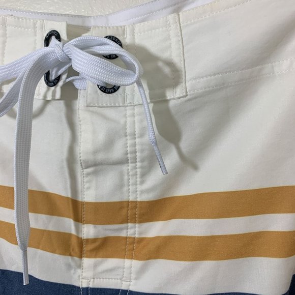 Ezekiel striped colorblock board swim shorts 38 - Picture 3 of 5